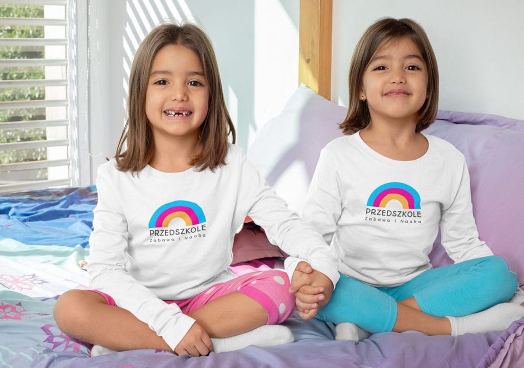Koszulki reklamowe z logo dla przedszkoli