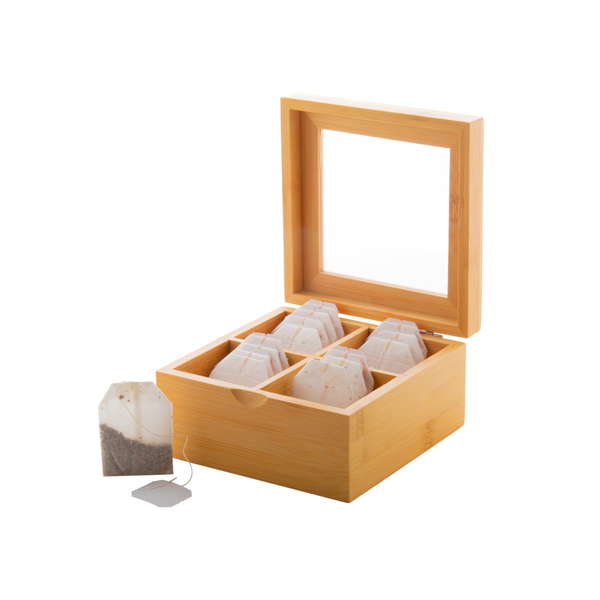 Bancha - bambusowe pudełko na herbatę