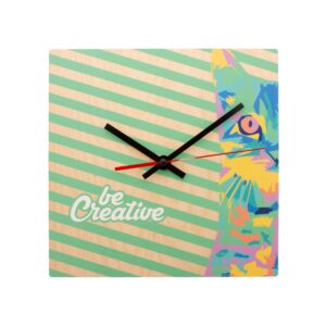 BeTime Wood B - personalizowany zegar ścienny
