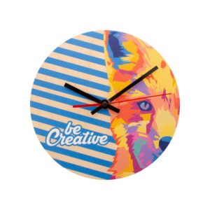 BeTime Wood D - personalizowany zegar ścienny