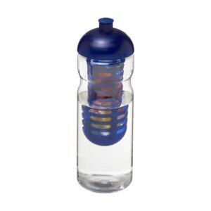 Bidon H2O Base® z wypukłym wieczkiem o pojemności 650 ml z możliwością przyrządzania wody smakowej