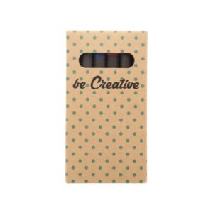 Craxon 6 Eco - kredki świecowe 6szt / zestaw kredek