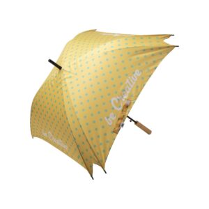 CreaRain Square RPET - personalizowany parasol