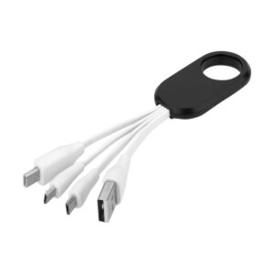Kabel do ładowania z końcówką USB typu C 4w1 Troup