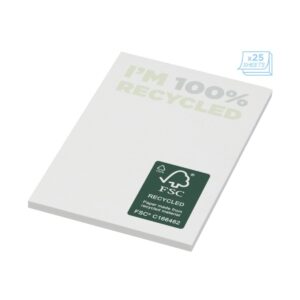 Karteczki samoprzylepne z recyklingu o wymiarach 50 x 75 mm Sticky-Mate®