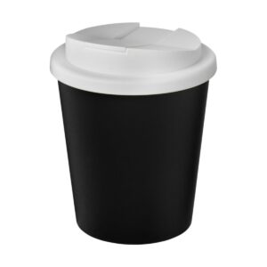 Kubek Americano® Espresso Eco z recyklingu o pojemności 250 ml z pokrywą odporną na zalanie