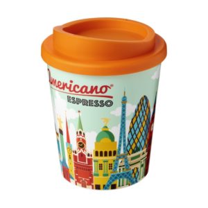 Kubek termiczny espresso z serii Brite-Americano® o pojemności 250 ml - pomarańczowy