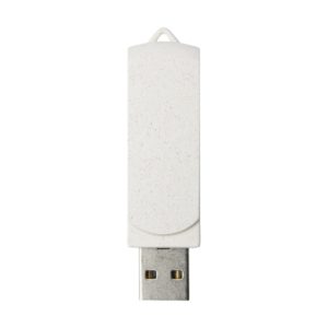 Pamięć USB Rotate o pojemności 16GB ze słomy pszenicznej