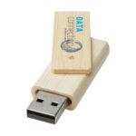Pamięć USB Rotate o pojemności 8 GB wykonana z bambusa