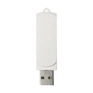 Pamięć USB Rotate o pojemności 8GB ze słomy pszenicznej