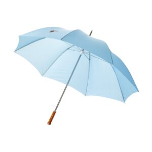 Parasol golfowy Karl z drewnianą rączką błękitny baby blue