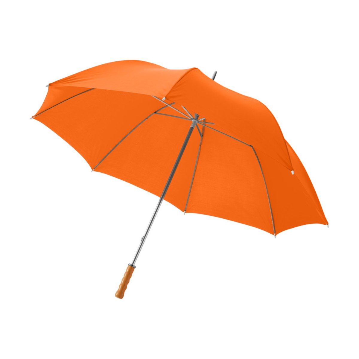 parasol-golfowy-karl-30-z-drewniana-raczka-v05 Parasol golfowy Karl z drewnianą rączką pomarańczowy