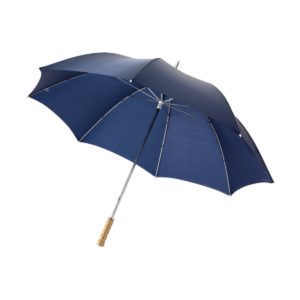 Parasol golfowy Karl z drewnianą rączką niebieski