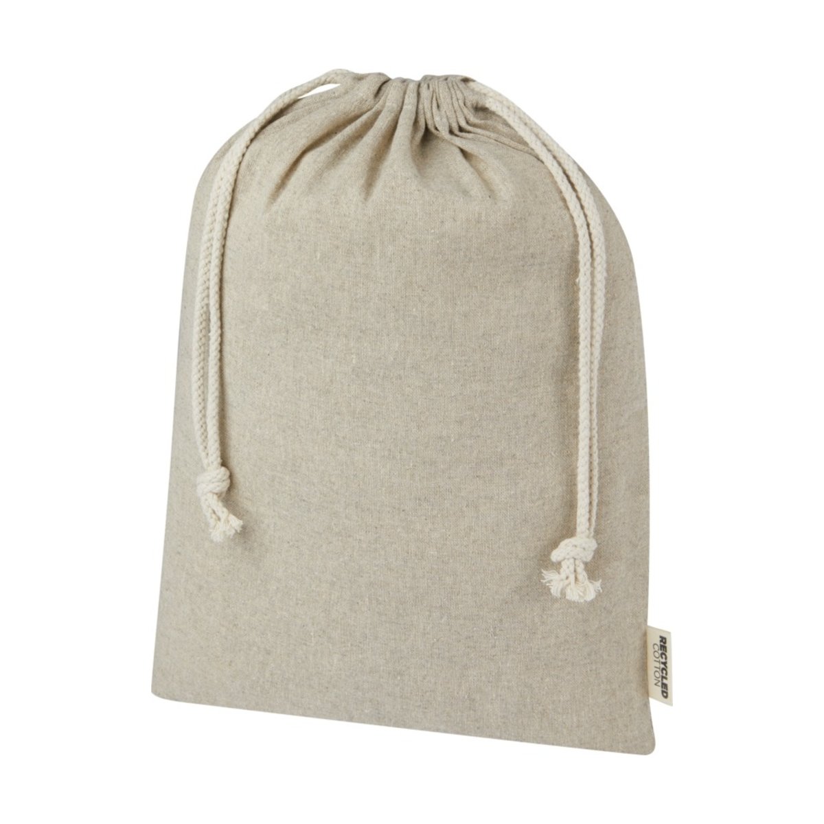 Pheebs torba na prezent z bawełny z recyklingu o gramaturze 150 g/m² i z certyfikatem GRS