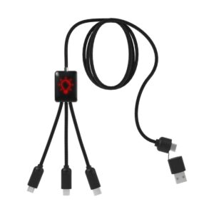 SCX.design C28 długi kabel do łądowania 5 w 1