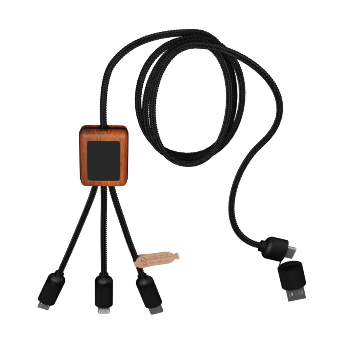 scx.design-c38-kabel-do-ladowania-z-podswietlanym-logo-5-w-1-rpet-i-z-kwadratowa-drewniana-obudowa-v21-3 SCX.design C38 kabel do ładowania z podświetlanym logo 5-w-1 rPET i z kwadratową drewnianą obudową