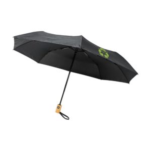 automatycznie otwierany/zamykany parasol Bo 21” wykonany z plastiku PET z recyklingu