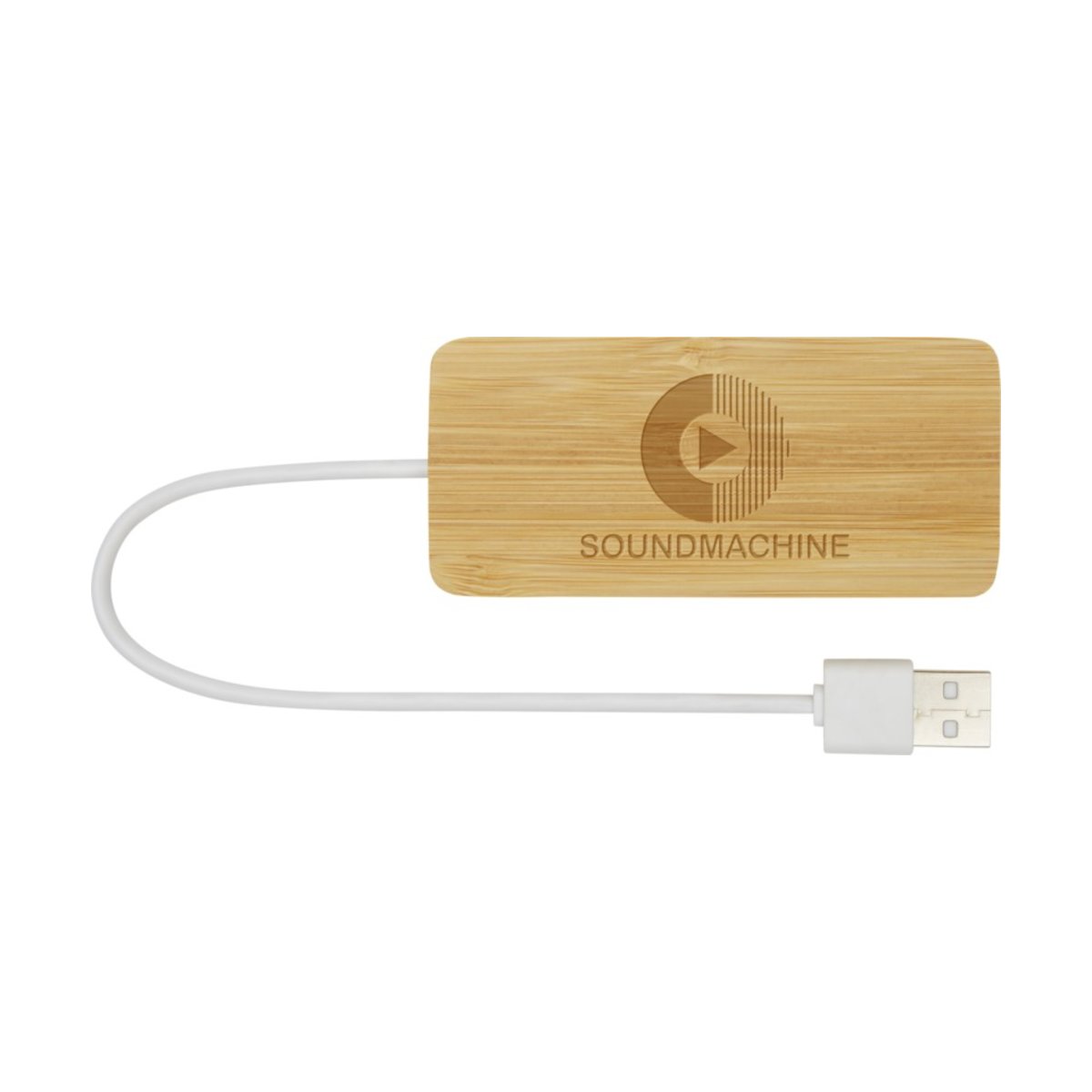 Tapas bambusowy koncentrator USB