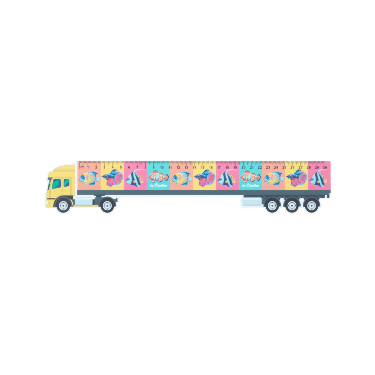 trucker-30-linijka-30cm-ciezarowka ciężarówka
