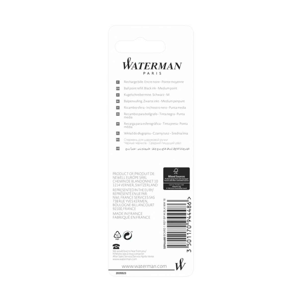 waterman-ballpoint-pen-refill-v81-2 Waterman ballpoint pen refill