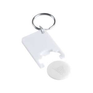 Zabax - brelok do kluczy z miejscem na monete