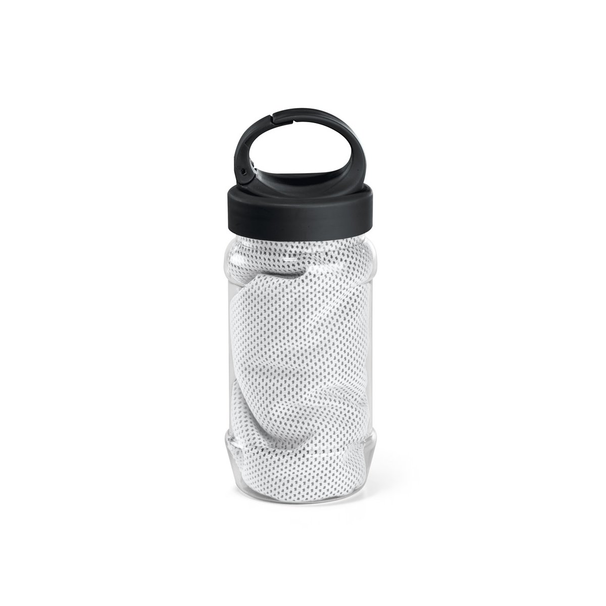 artx-plus-recznik-sportowy-z-butelka-SE99967-8 ARTX PLUS. Ręcznik sportowy z butelką - Biały