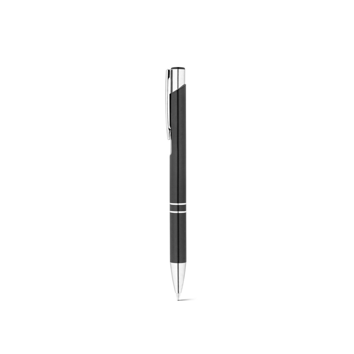 BETA ALUMINIUM. Długopis z recyklingowanego aluminium - Czarny