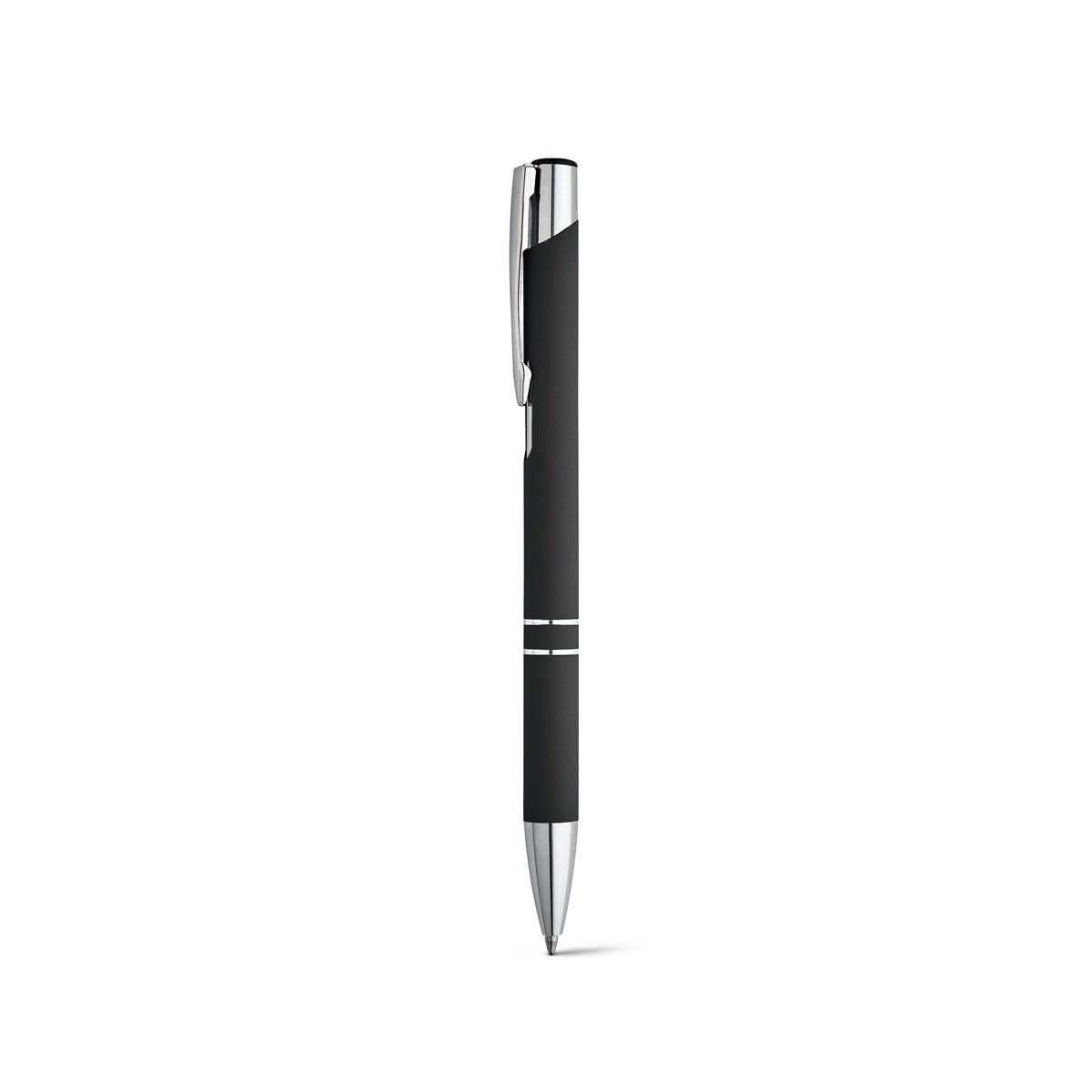 BETA SOFT. Aluminiowy długopis - Czarny
