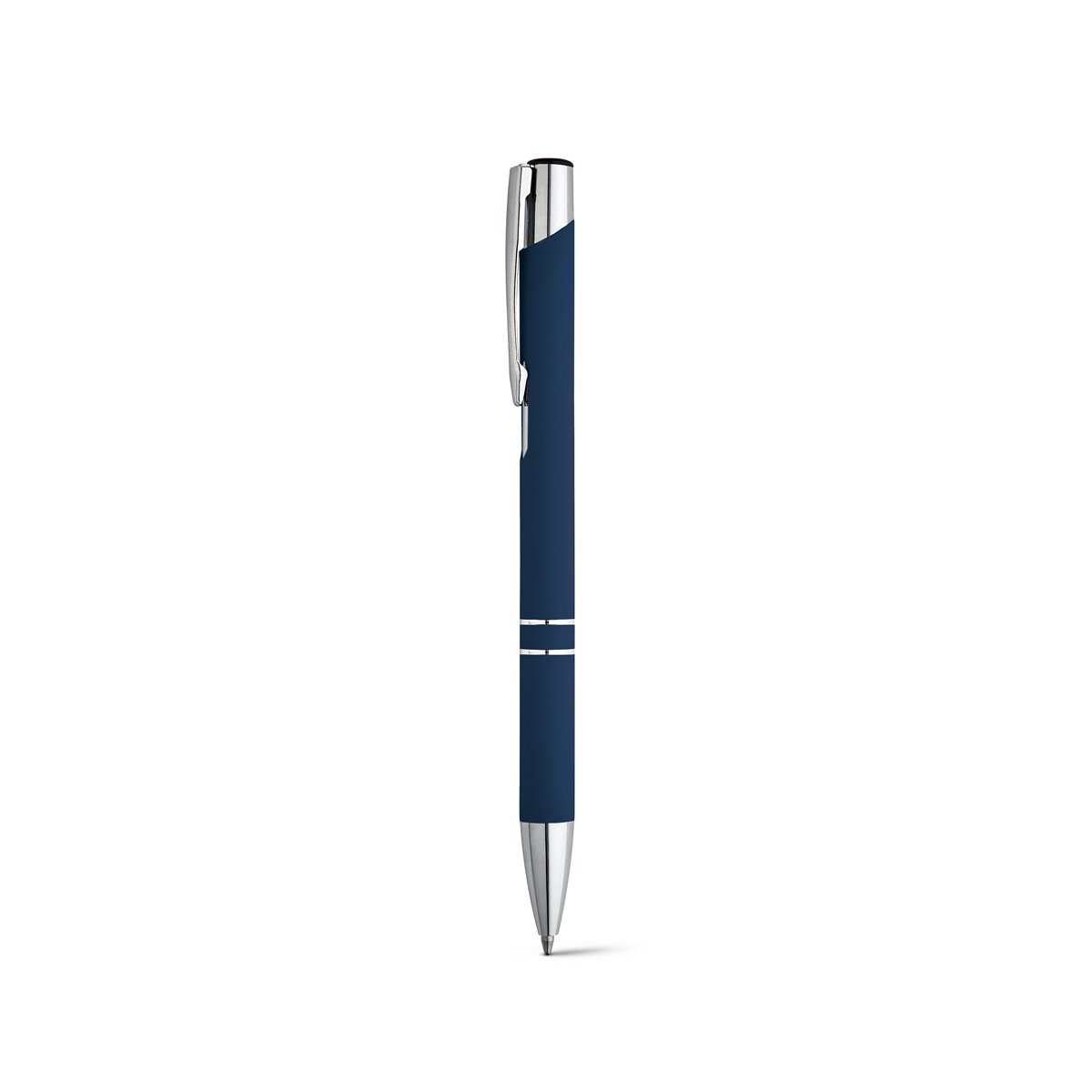 BETA SOFT. Aluminiowy długopis - Granatowy