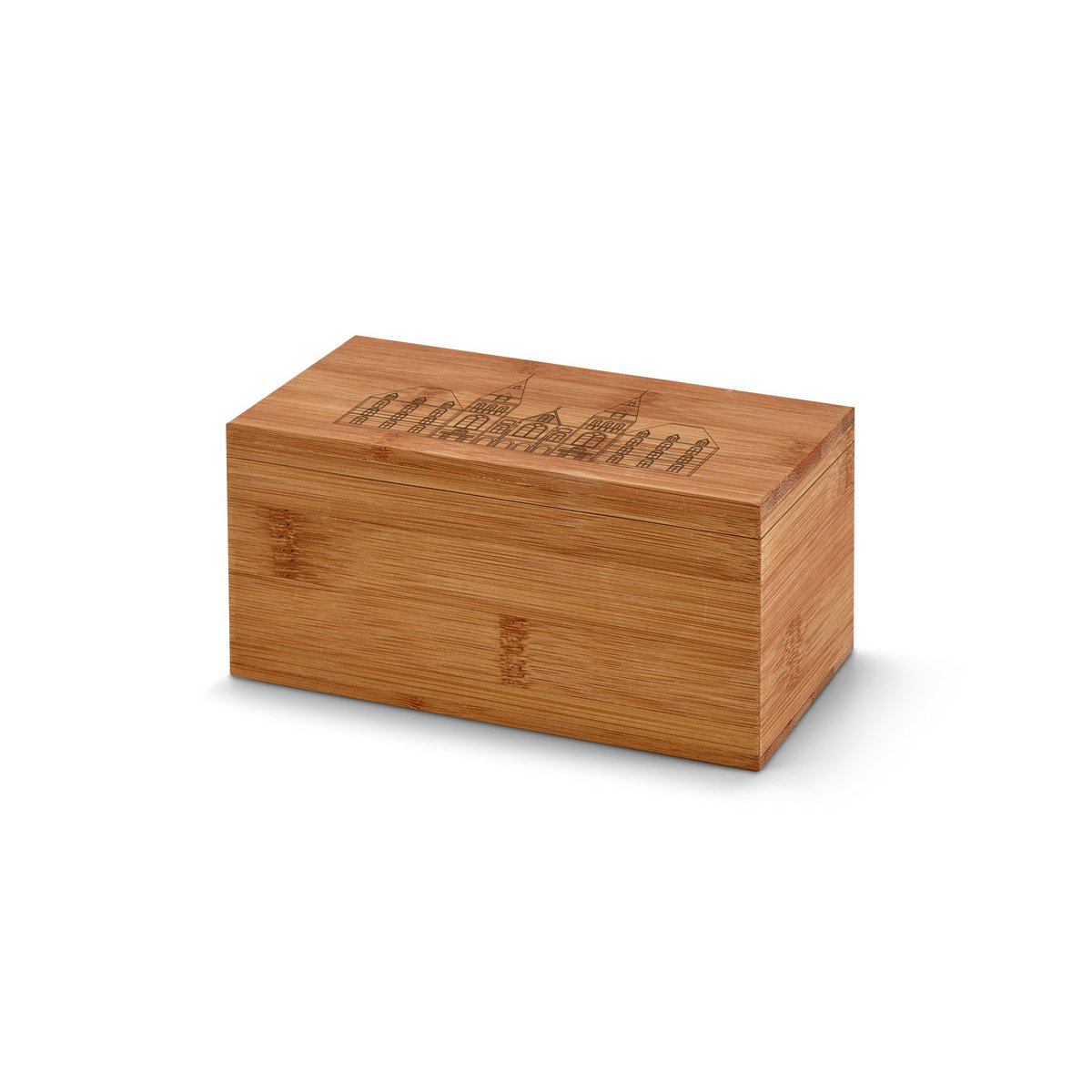 BURDOCK Bambusowe pudełko na herbatę