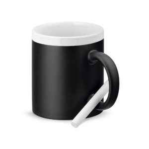 CHALKIE. Kubek ceramiczny 360 mL - Biały