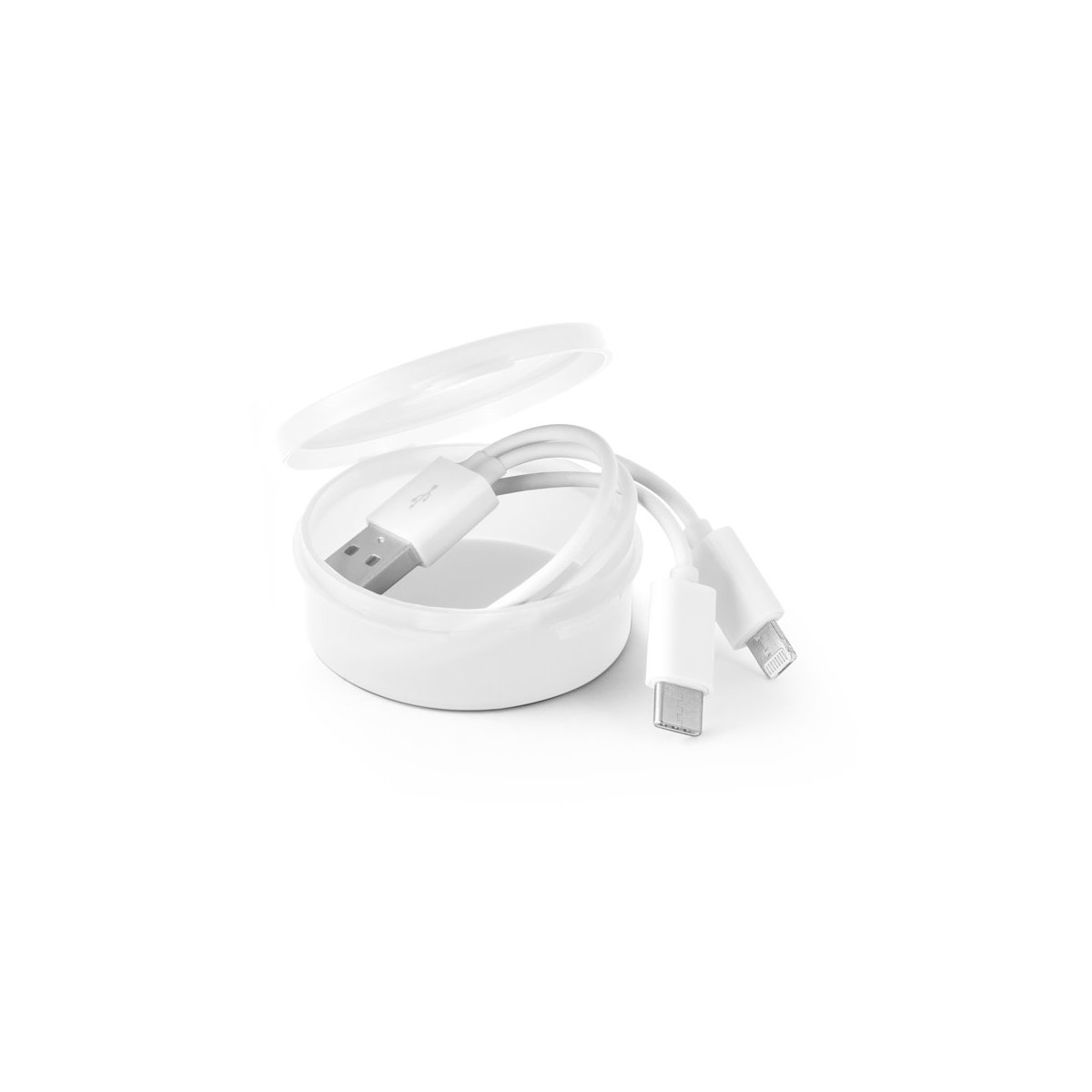 emmy-kabel-usb-ze-zlaczem-3-w-1-SE97153-2 EMMY. Kabel USB ze złączem 3 w 1 - Biały