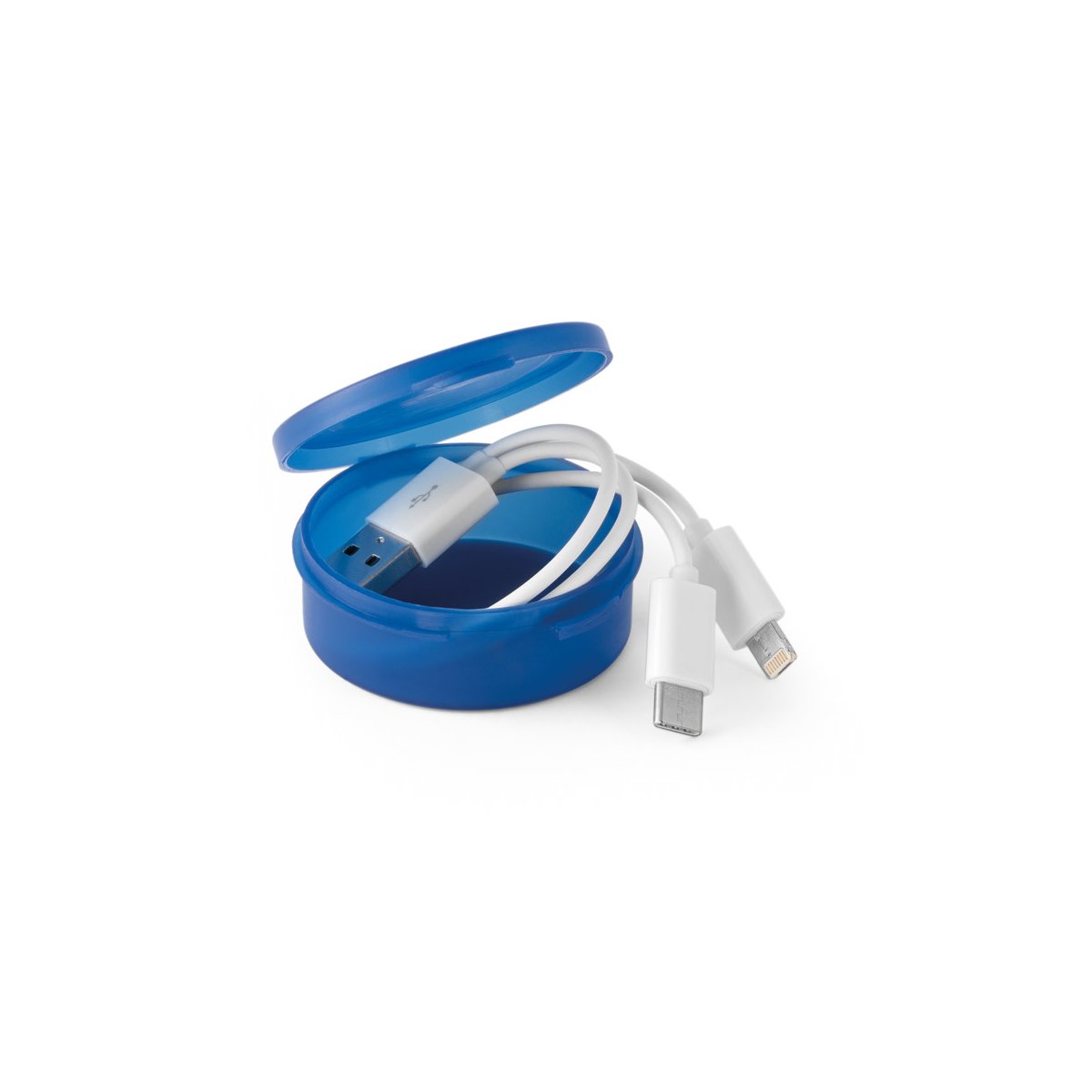 emmy-kabel-usb-ze-zlaczem-3-w-1-SE97153-3 EMMY. Kabel USB ze złączem 3 w 1 - Szafirowy