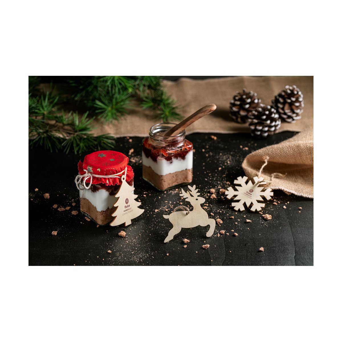 flake-ozdoba-swiateczna-SE99032-2 FLAKE. Karácsonyi díszek