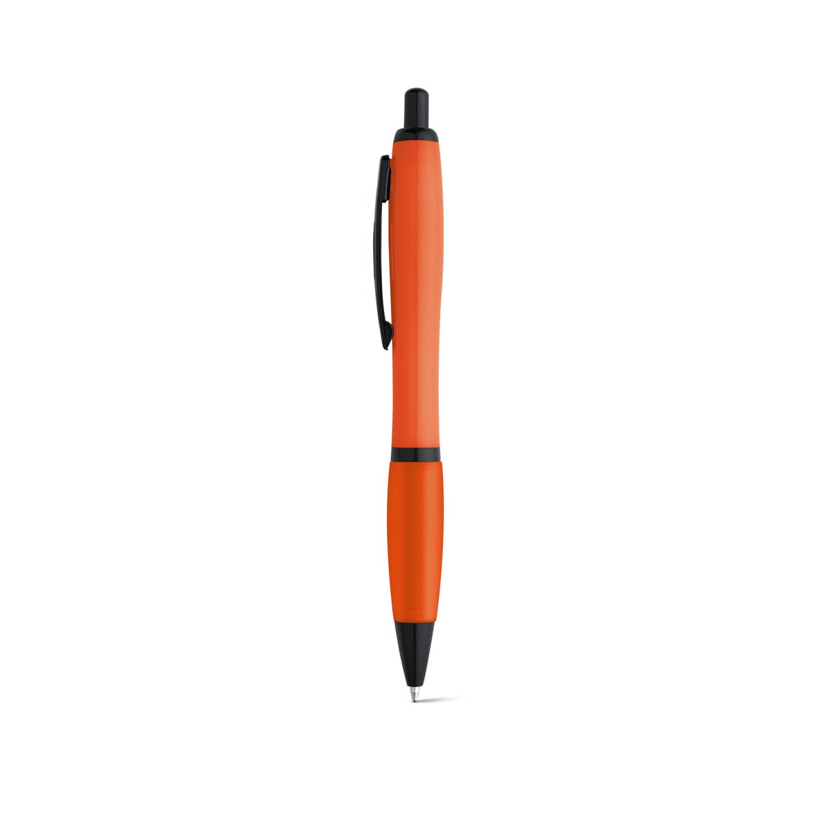 FUNK. Długopis z metalowym klipsem - Pomarańczowy