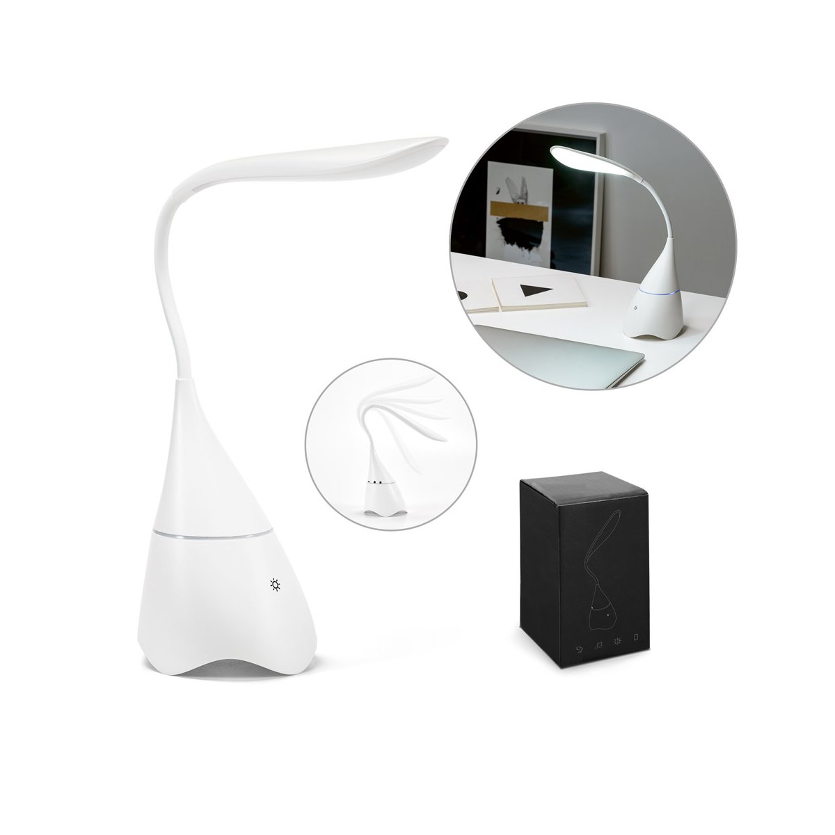 grahame-lampa-biurkowa-z-glosnikiem-SE94744 GRAHAME Lampa biurkowa z głośnikiem