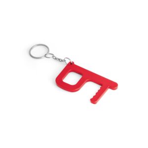HANDY SAFE. Wielofunkcyjny brelok - Czerwony