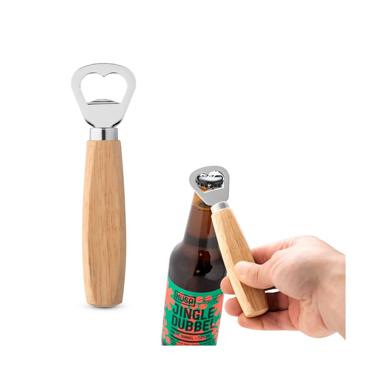 holz-otwieracz-do-butelek-metal-i-drewno-SE94134 HOLZ Otwieracz do butelek