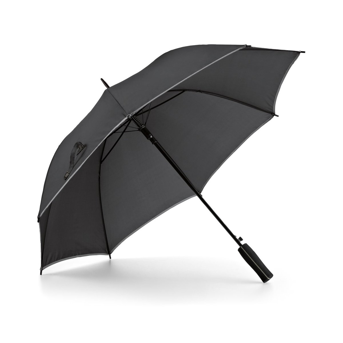 jenna-parasol-z-automatycznym-otwieraniem-SE99137-7 JENNA. Parasol z automatycznym otwieraniem - Satynowy srebrny