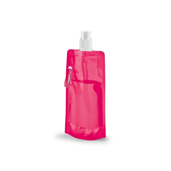 kwill-skladana-butelka-460-ml-SE94612-3 KWILL. Składana butelka 460 mL - Różowy