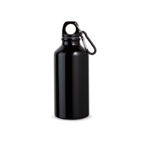 LANDSCAPE. Butelka sportowa 400 mL - Czarny