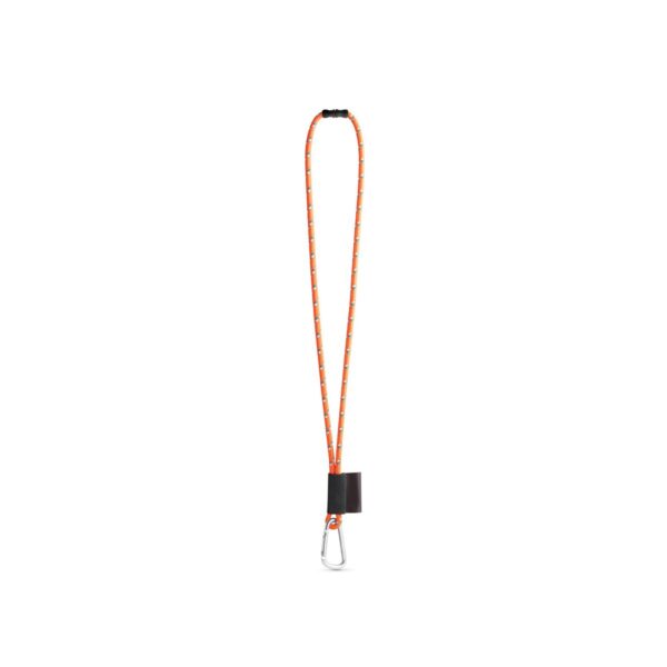 Lanyard Nautic Long Set. Modele standardowe - Pomarańczowy chrom
