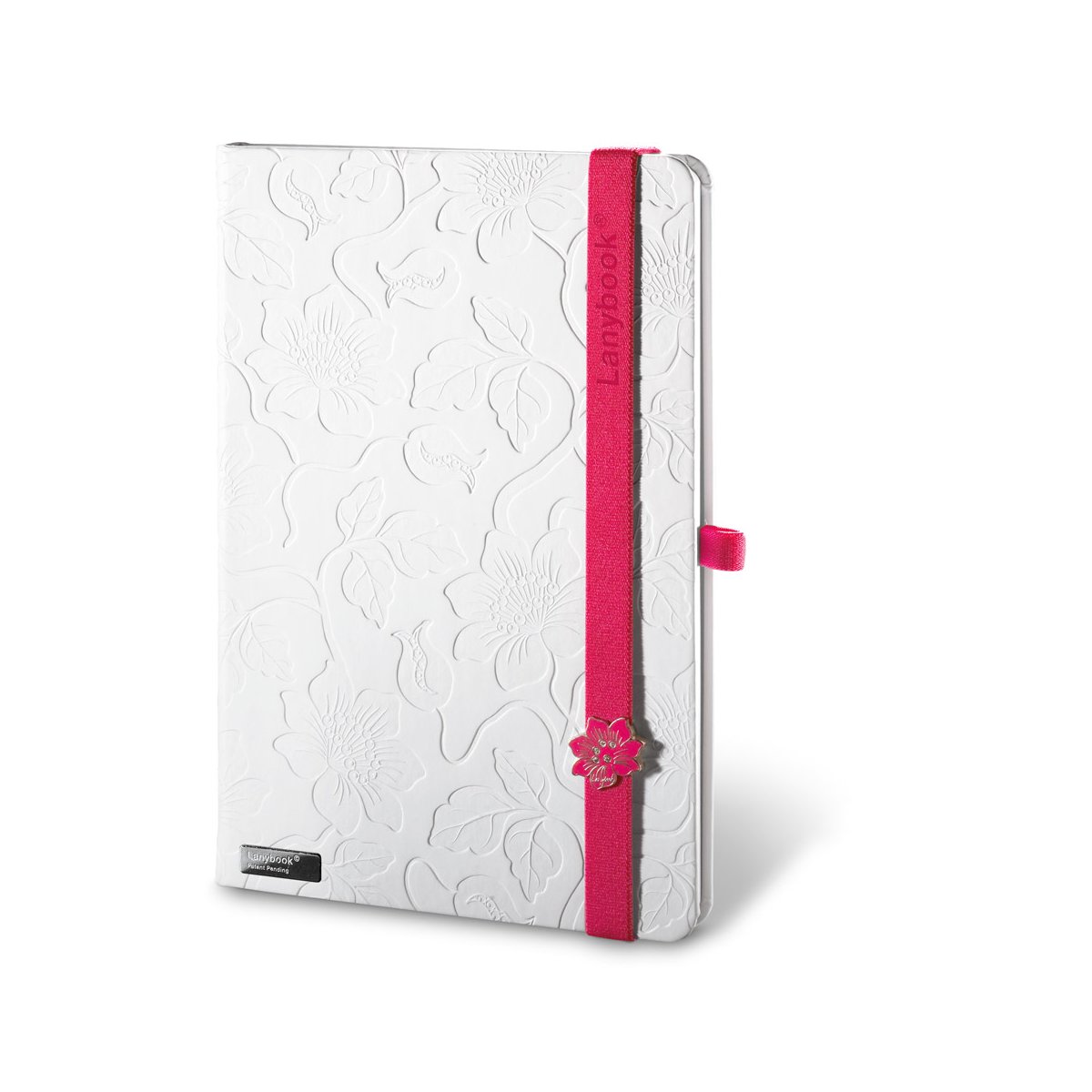 Lanybook Innocent Passion White. Notes - Różowy