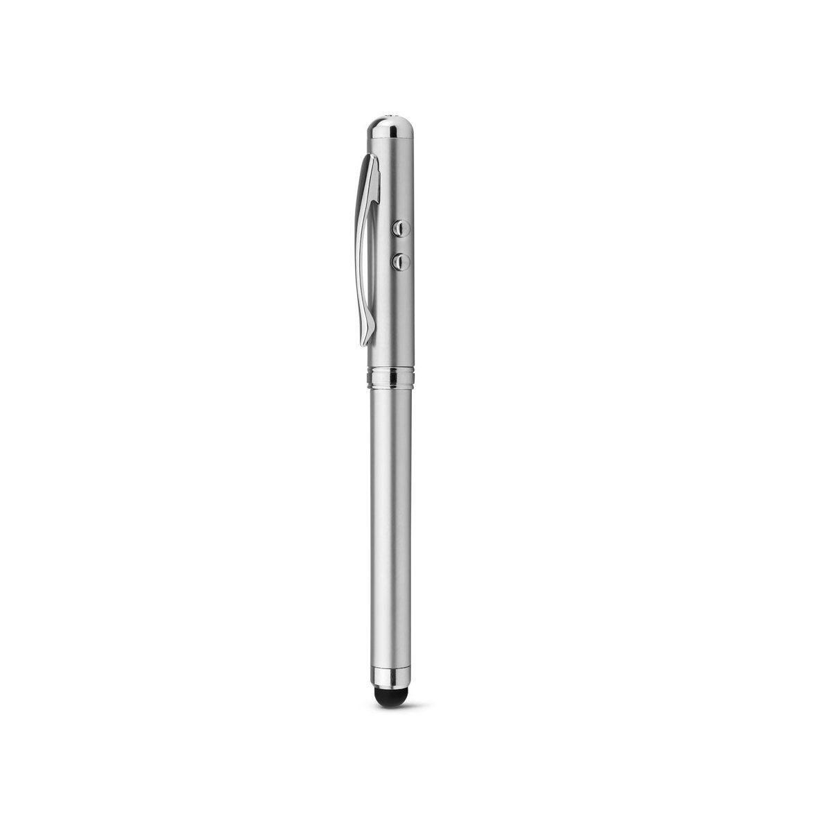 LAPOINT. Wielofunkcyjny metalowy długopis - Satynowy srebrny
