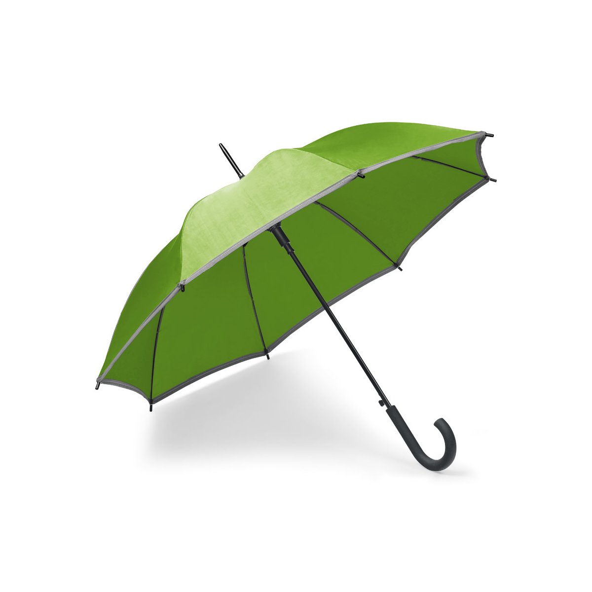 MEGAN. Parasol z automatycznym otwieraniem - Jasno zielony