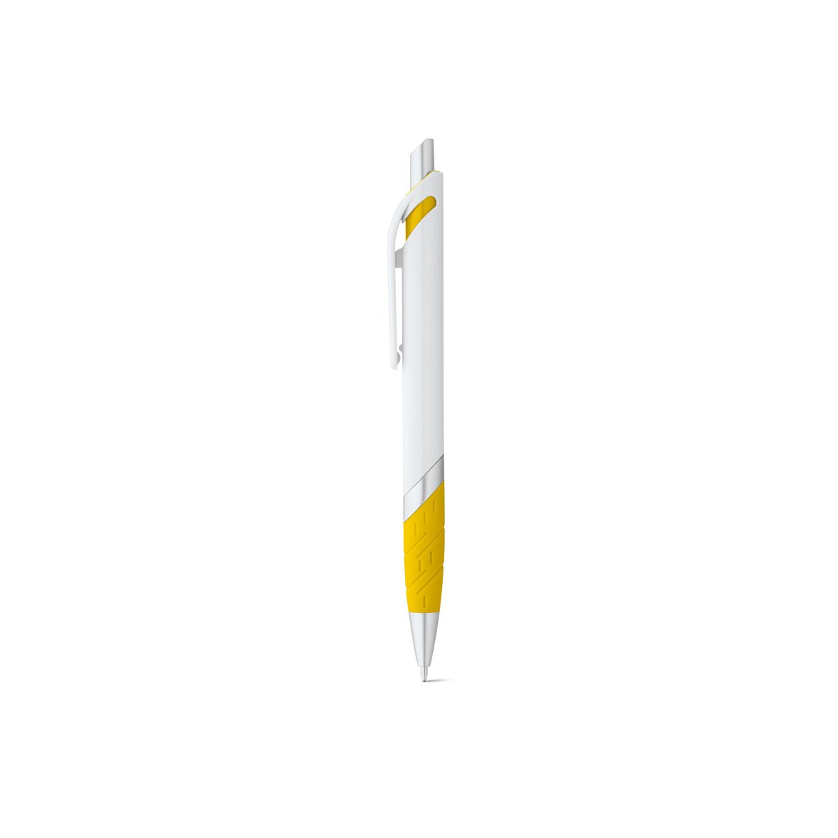 MOLLA. Długopis z uchwytem antypoślizgowym - Żółty
