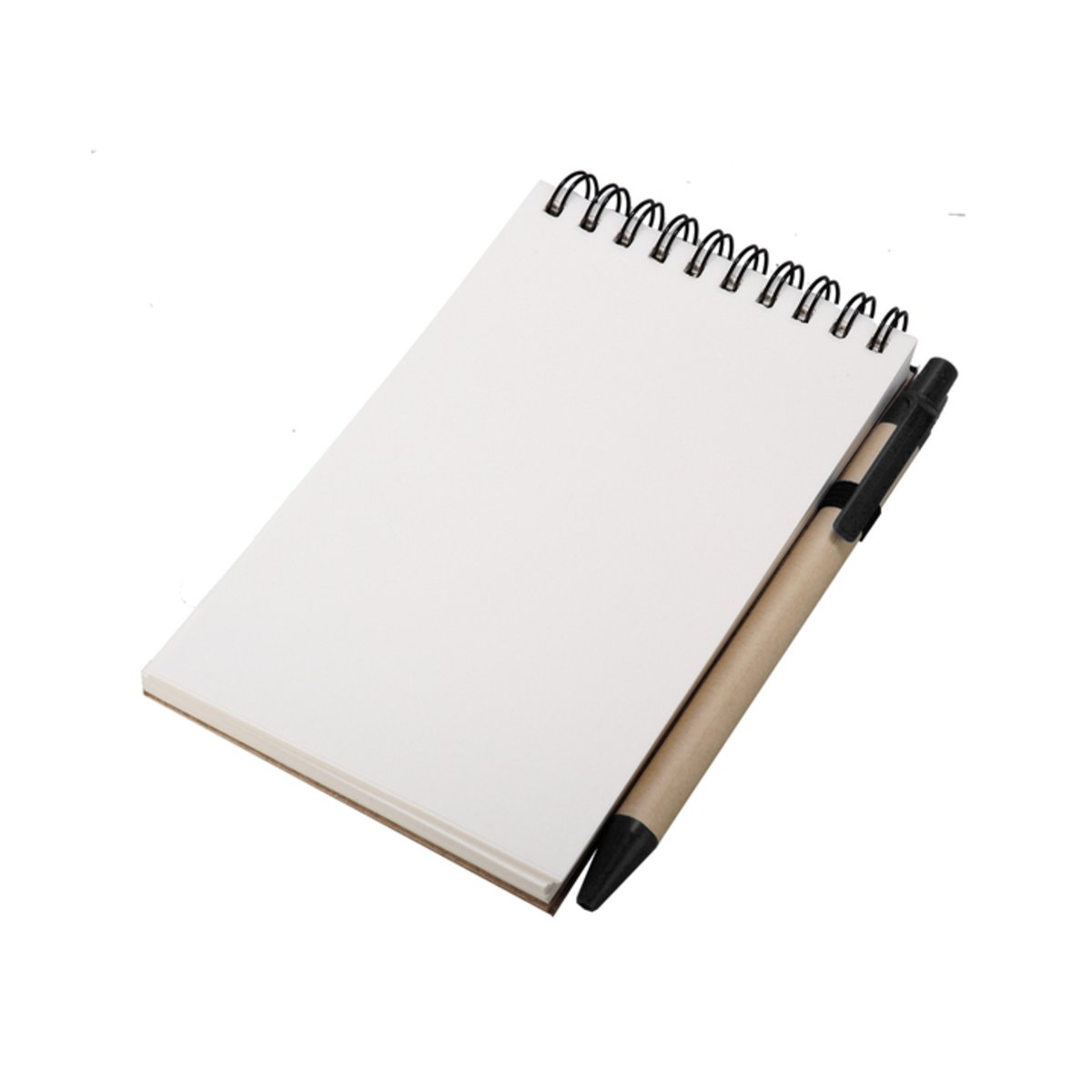 notes-kraft-90x14070k-gladki-z-dlugopisem-czarnybezowy-2 Notes Kraft 90x140/70k gładki z długopisem