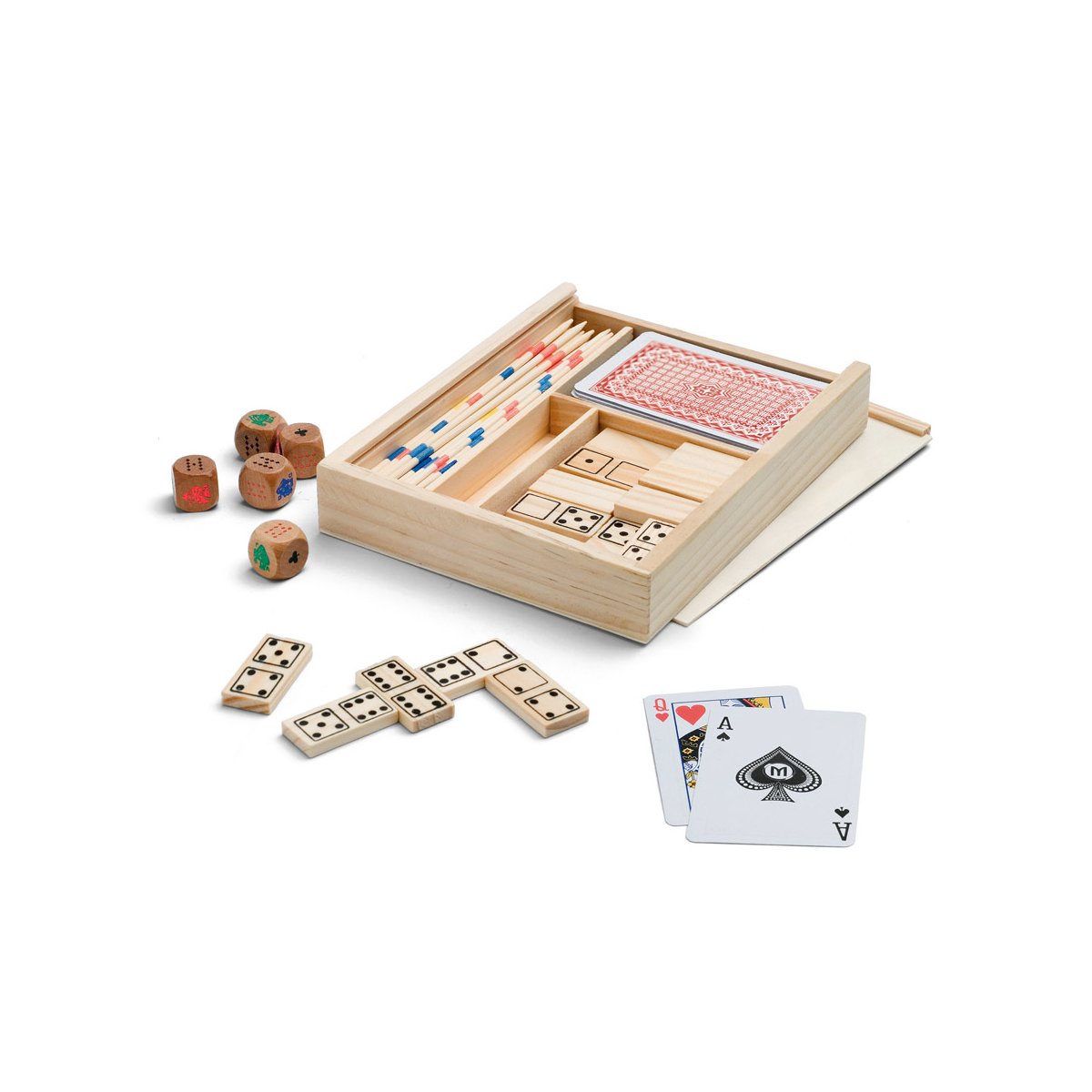 playtime-zestaw-gier-4-w-1-SE98001 PLAYTIME Zestaw gier 4 w 1