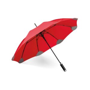PULLA. Parasol z automatycznym otwieraniem - Czerwony