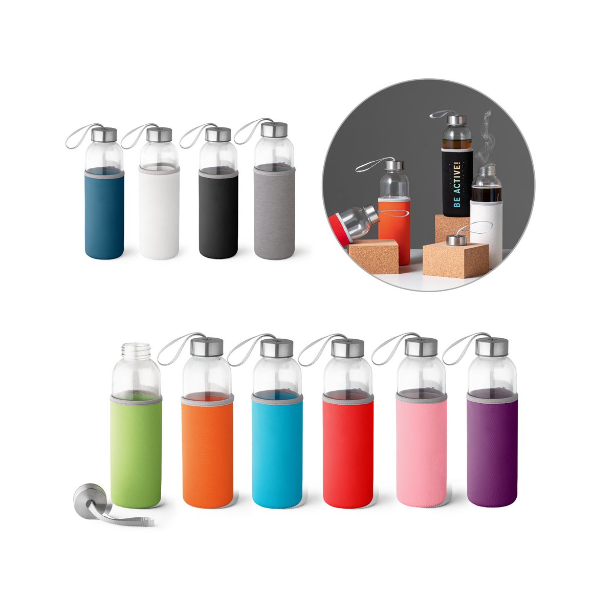raise-butelka-sportowa-520-ml-SE94646 RAISE Butelka sportowa 520 mL